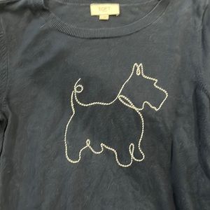 Dark blue Ann Taylor sweater